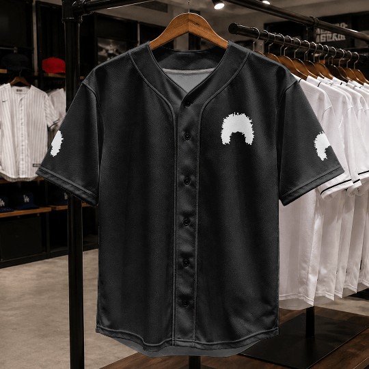 khabib nurmagomedov sheep hat no text white Baseball Jerseys