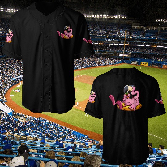 Pink flamingo Baseball Jerseys