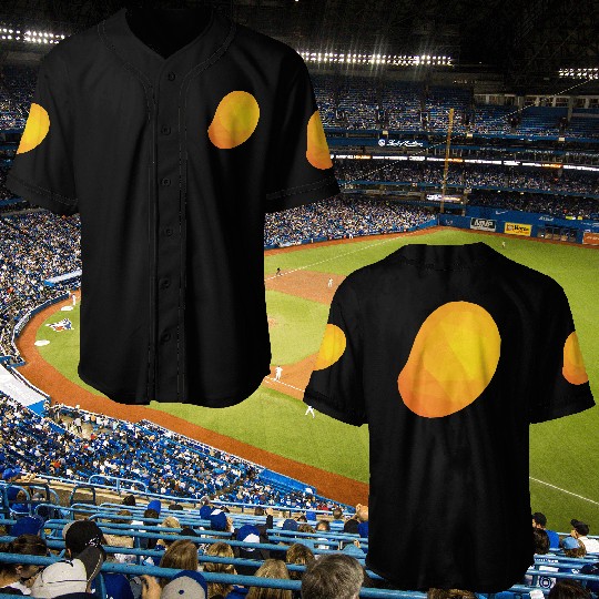 Mango Low Poly Baseball Jerseys