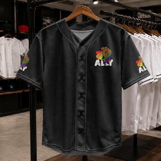 LGBT Pride Month LGBTQ Proud Lesbian Trans Gay Baseball Jerseys