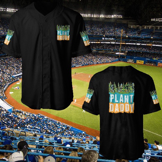 Fathers Day Gardener Plant Daddy Baseball Jerseys