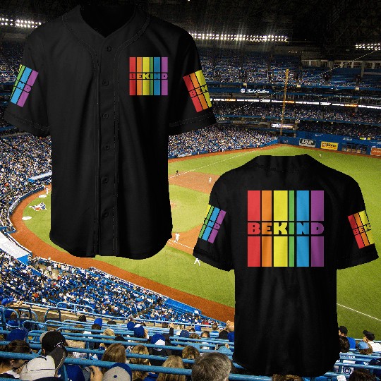 LBGT Flag Gay Pride Human Baseball Jerseys