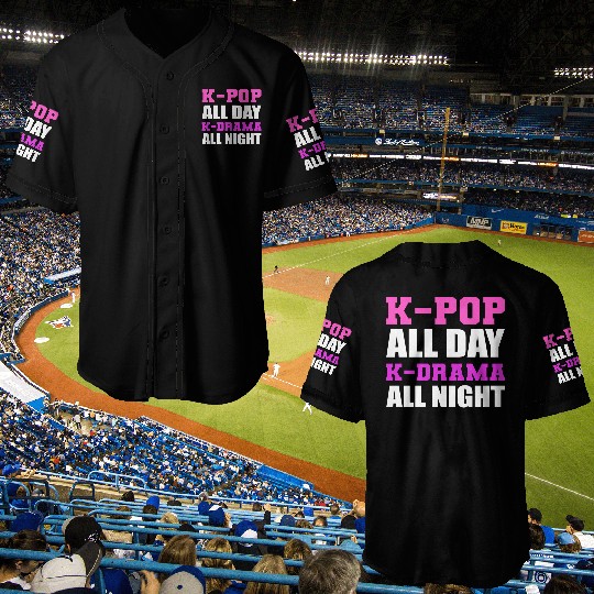 K-pop All-day Movie-goer Gift Baseball Jerseys