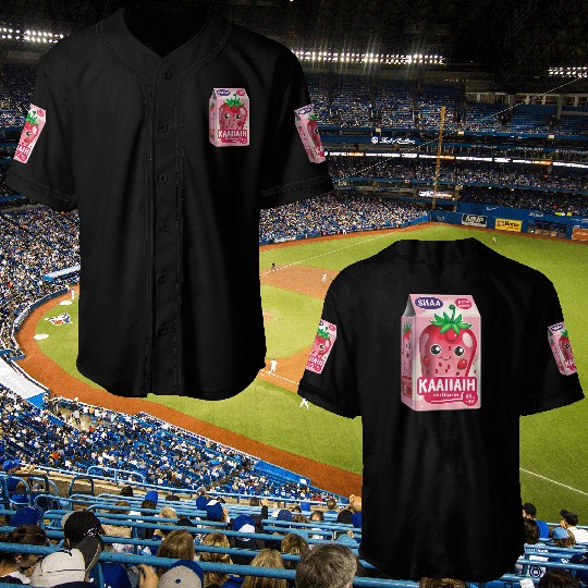 Strawberry Milk Kawaii Baseball Jerseys