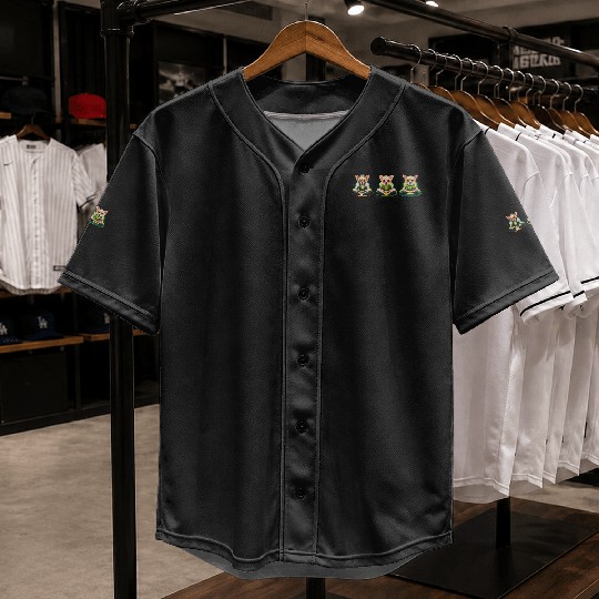 buddhist chihuahua Baseball Jerseys