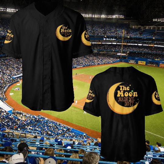 the moon made me do it Baseball Jerseys