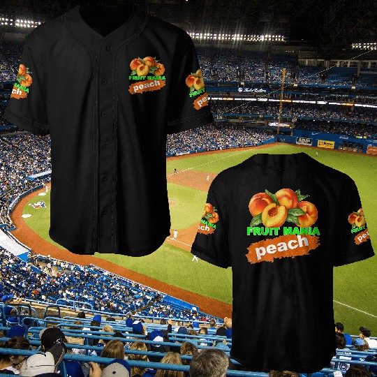 FRUIT MANIA PEACH Baseball Jerseys