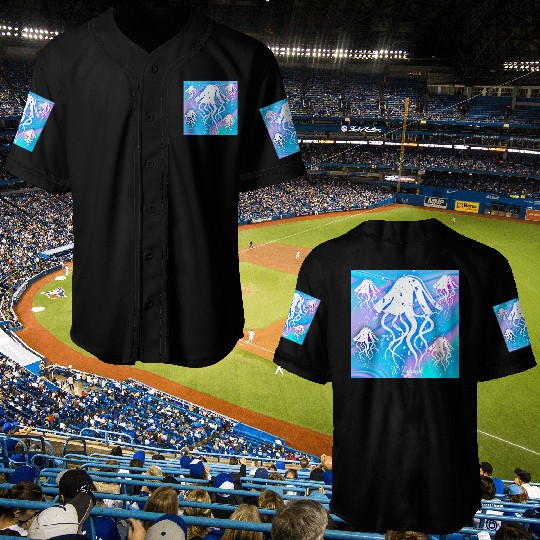 V-Legend: Fantasy Jellyfish Baseball Jerseys
