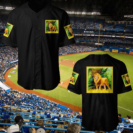 Lion King In The Jungle. Buy Now Baseball Jerseys