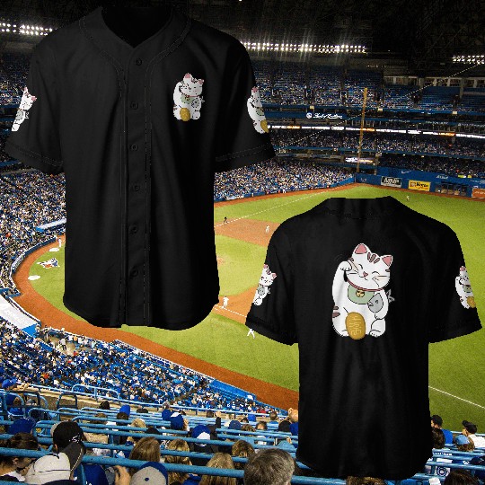 Lucky Cat Baseball Jerseys