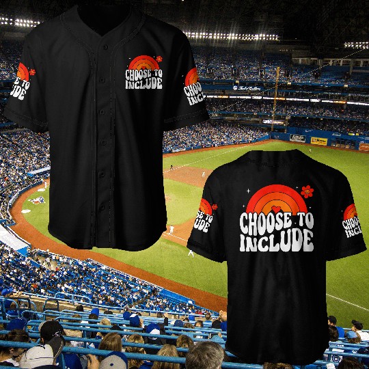 Choose To Include For Autism Teacher Baseball Jerseys