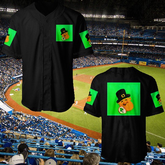 Irish Cute Painting Design. Buy Now Baseball Jerseys