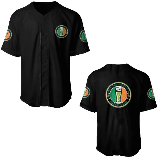 Pat Mccrotch'S Irish Pub Green Beer St Patric Day Baseball Jerseys