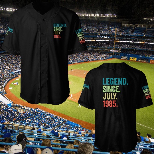 38 Legend Since July 1985 38Th Baseball Jerseys