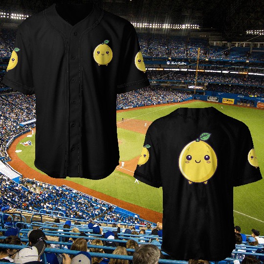 Cute wholesome lemon Baseball Jerseys