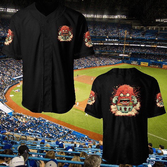 Ramen Monster Baseball Jerseys