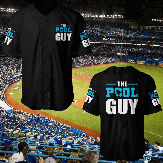 The Pool Guy Sports Coach Gift Baseball Jerseys