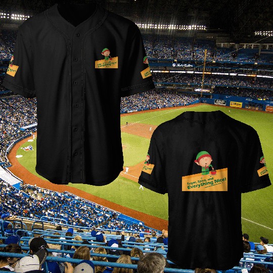 Elf Diet - Christmas Baseball Jerseys