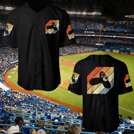 Ballet Shoes Vintage Look Baseball Jerseys