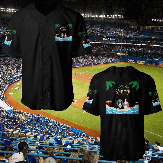 beach lobster Baseball Jerseys
