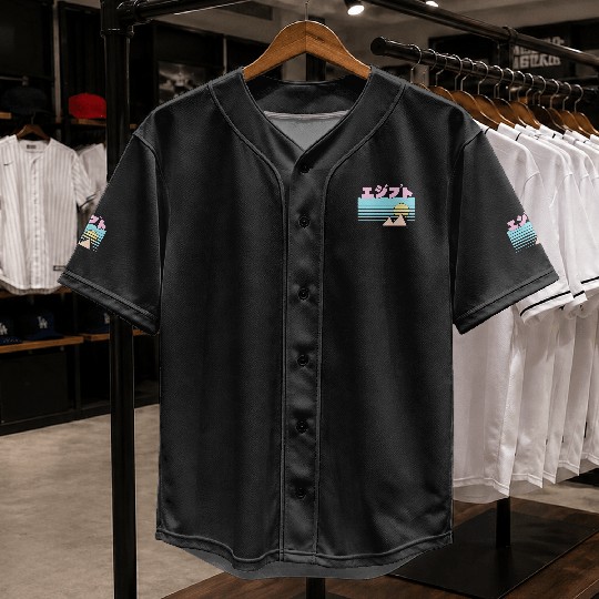 Egypt Triblend Benjimoji japanese Baseball Jerseys