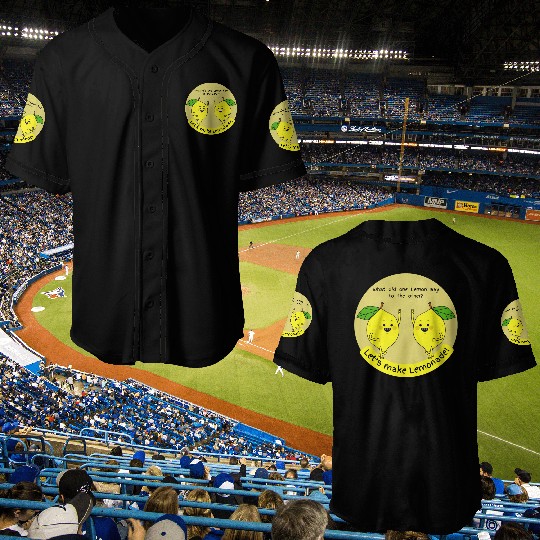 let us make lemonade Baseball Jerseys