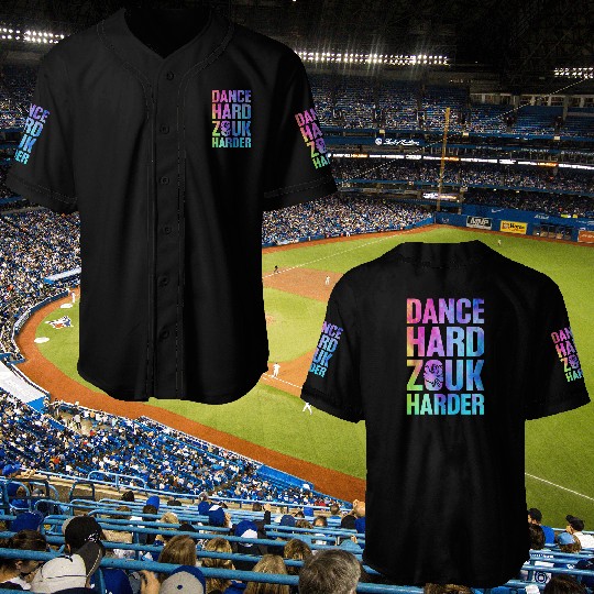 Zouk Dance Festival Design for Zouk Dancer Baseball Jerseys