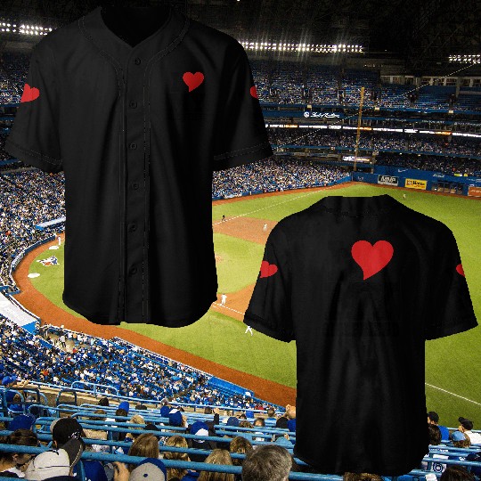 i Love My Girlfriend Baseball Jerseys