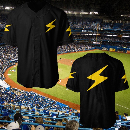 Lightning Bolt Baseball Jerseys