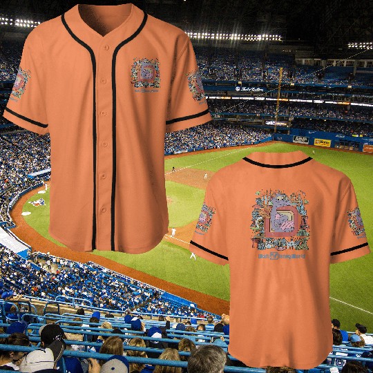 Disney Epcot Figment Baseball Jerseys, Disney Figment Baseball Jerseys