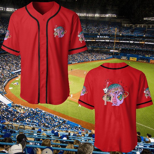 Disney Figment Baseball Jerseys, Epcot Figment Baseball Jerseys