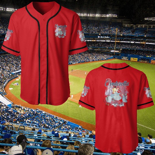 Cinde Baseball Jerseys Disneyworld Baseball Jerseys