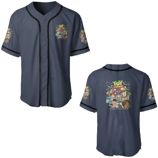 Discover Retro Toy Story Halloween Baseball Jerseys, Disneyland Halloween, Vintage Toy Story Baseball Jerseys, Halloween Party 2024