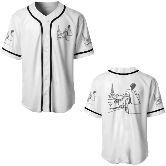 Vintage Ratatouille Baseball Jerseys, Disney  Color Baseball Jerseys, Chef Remy Baseball Jerseys