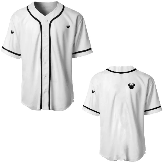 Minnie Mouse Disney Baseball Jerseys, Minnie Mouse Mom Baseball Jerseys
