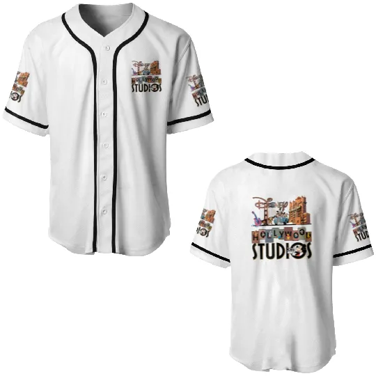 Vintage Disney Hollywood Studios Baseball Jerseys