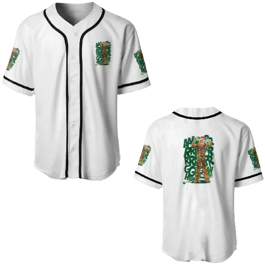 Disney Parks Star Wars Chewbacca Christmas Lights Baseball Jerseys