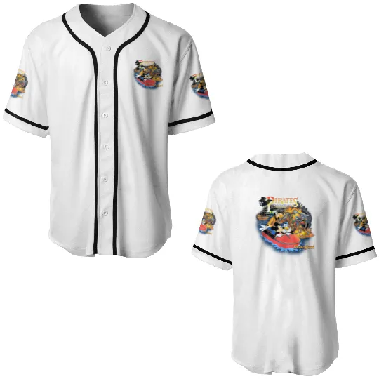 Disney Pirates of the Caribbean Land 2021 Vintage Baseball Jerseys