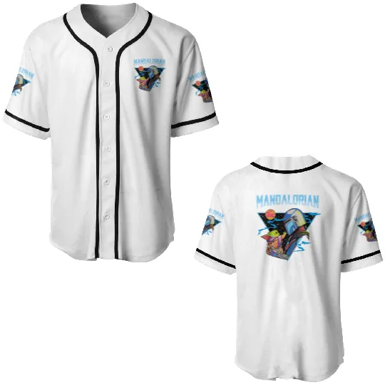 New Collection Star Wars Mandalorian Baseball Jerseys, Disneyland, Disney Trip Baseball Jerseys, Star Wars Baseball Jerseys