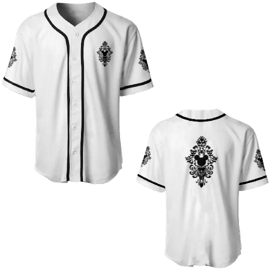 Haunted Mansion women's Baseball Jerseys, Disney Haunted Mansion ride