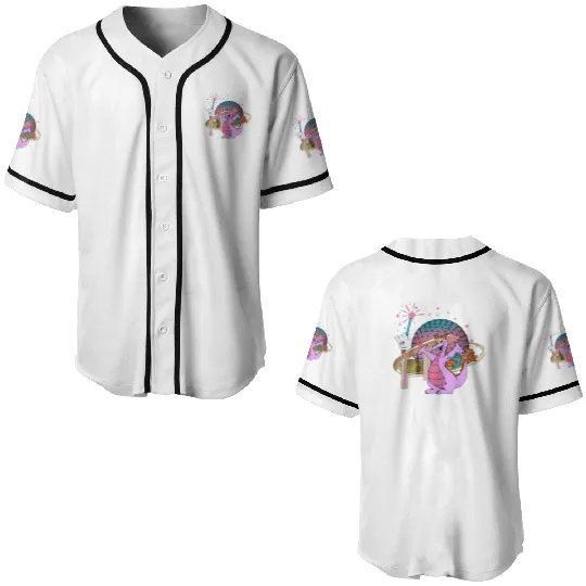 Disney Dragon Figment Baseball Jerseys Epcot Figment Baseball Jerseys, Mascot Figment Baseball Jerseys