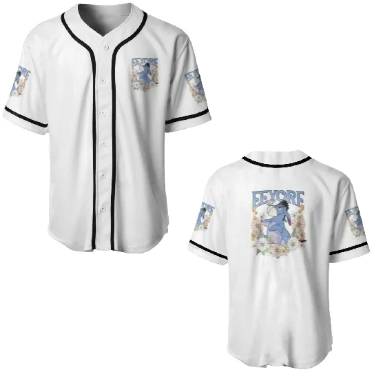 Retro Disney Eeyore  Baseball Jerseys, Eeyore Winnie The Pooh