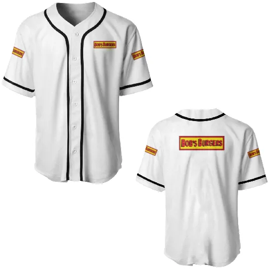 Bob's burgers bobs burgers bob burgers Baseball Jerseys