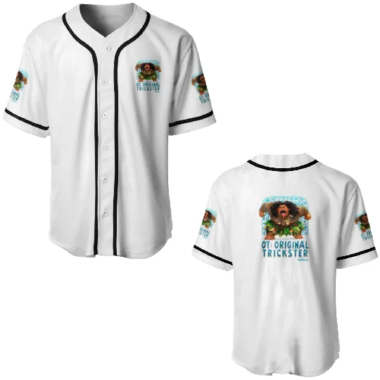Disney Moana Maui Ot Original Trickster Big Ches Baseball Jerseys