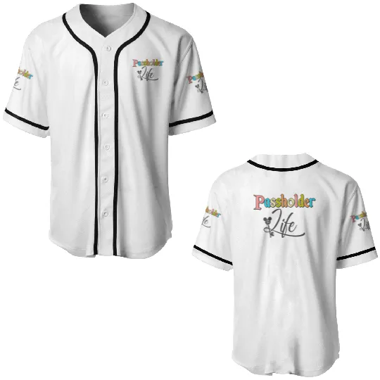 Discover Mickey Mouse Baseball Jerseys, Passholder Life Disney Baseball Jerseys