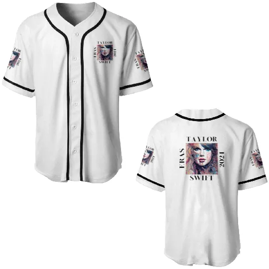 Discover Taylor Taylor version Merch 2024 Eras Tour Baseball Jerseys