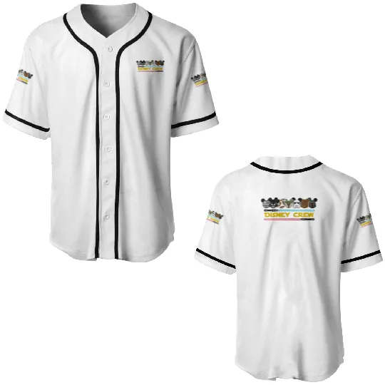 Disney Crew Darth Vader Stormtrooper Disney Disneyland Baseball Jerseys