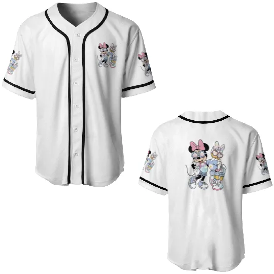 Disney Minnie Daisy , Disney Minnie And Daisy Baseball Jerseys