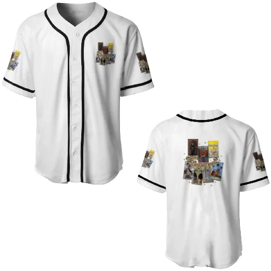 Agatha All Along Tarot Cards Baseball Jerseys, Marvel Show Disney, Agatha Harkness Down The Witches