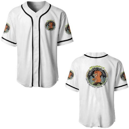 Krock's Chip and Dale Baseball Jerseys, Disney Chip and Dale Baseball Jerseys